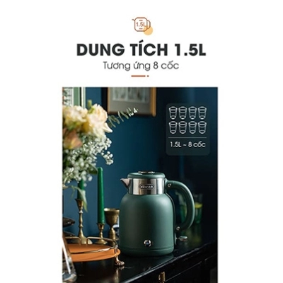 Ấm đun siêu tốc Bear ZDH-C15C1 1.5L