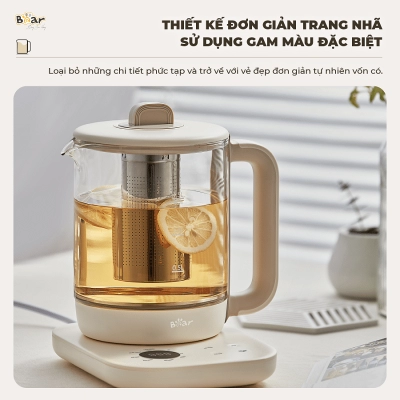 Bình pha trà giữ nhiệt Bear SB-PT15K (1.5L)