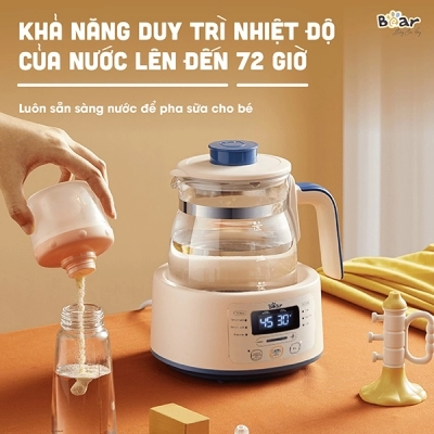 Máy đun và hâm sữa đa năng Bear TNQ-D12D1