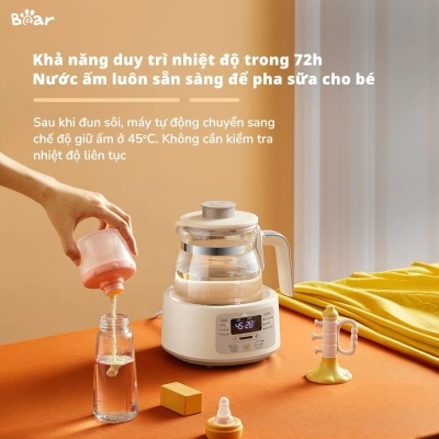 Máy đun nước hâm sữa Bear WW-4H12L