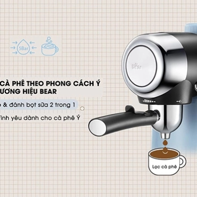 Máy pha cà phê Espresso Bear CF-B02V1