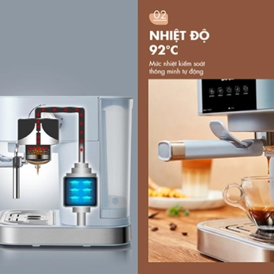 Máy pha cà phê Espresso tự động Bear CF-B15V1