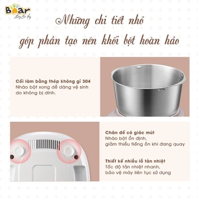 Máy trộn bột 5L Bear DM-B50V1 (HMJ-A50B1)