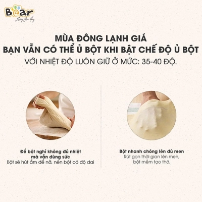 Máy trộn bột 5L Bear DM-B50V1 (HMJ-A50B1)