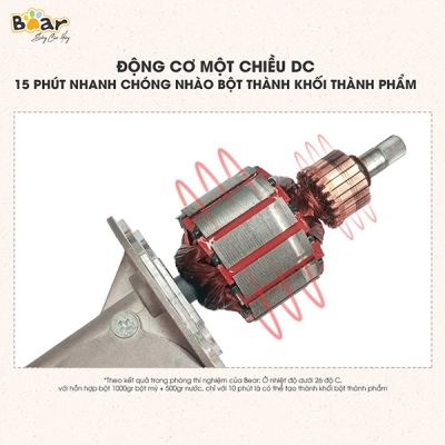 Máy trộn bột 5L Bear DM-B50V1 (HMJ-A50B1)