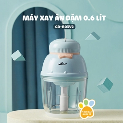 Máy xay ăn dặm 0.6L Bear GR-B06V1