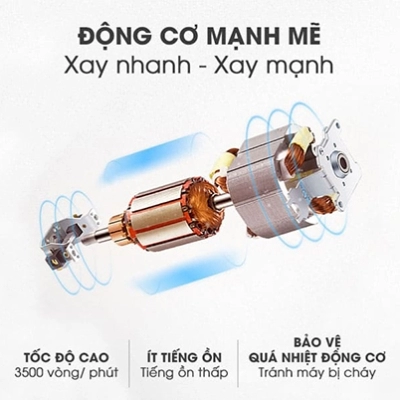 Máy xay thịt Bear 2.5L QSJ-C04R8S