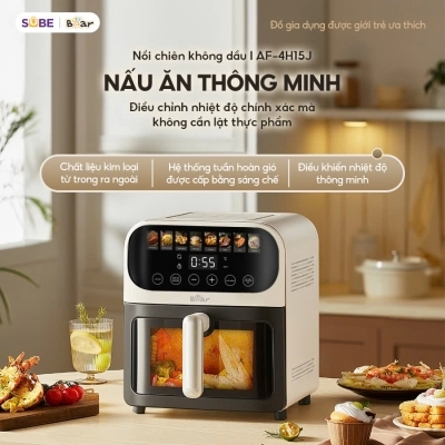 Nồi chiên không dầu Bear AF-4H15J (6L)