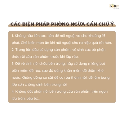 Nồi cơm điện 3L Bear SB-NC30A