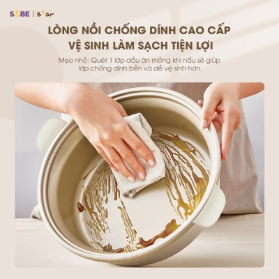 Nồi lẩu điện Bear 5L SB-NL05F