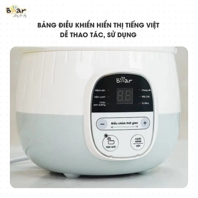 Nồi nấu chậm Bear 0.8L SUBE001