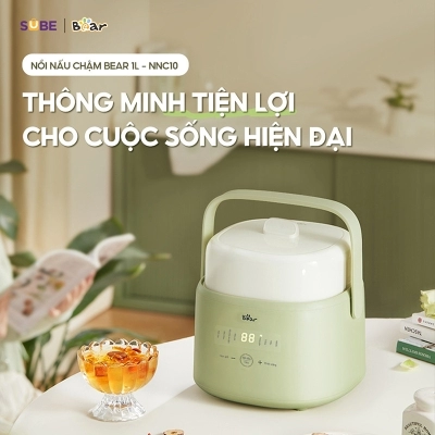 Nồi nấu chậm Bear 1L SB-NNC10