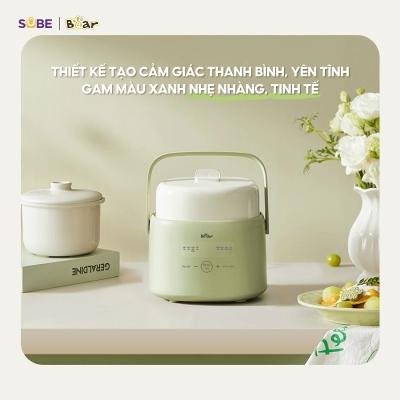 Nồi nấu chậm Bear 1L SC-4H10E