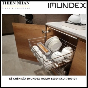 Kệ Chén Dĩa Imundex 700mm SS304 SKU: 7809121
