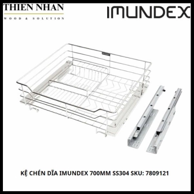 Kệ Chén Dĩa Imundex 700mm SS304 SKU: 7809121