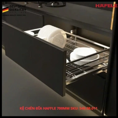 Kệ Chén Đĩa Hafele 700mm SKU: 549.08.011 