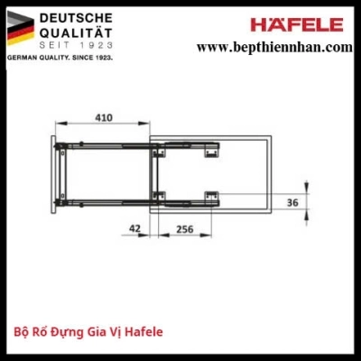 Bộ Rổ Đựng Gia Vị 200mm Hafele 549.20.032