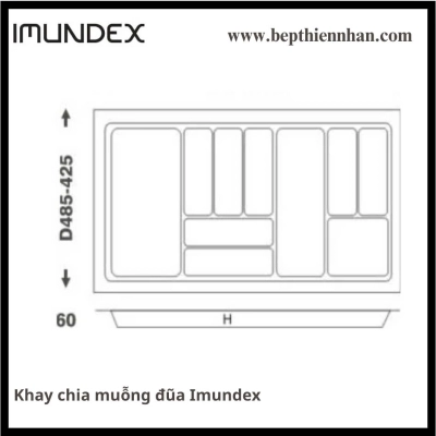 Khay chia muỗng đũa Imundex  900mm 7806933