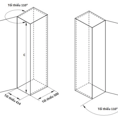 Tủ Khô Dolce 6 Tầng 600mm Cucina 548.65.052