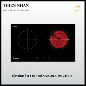 Bếp Kính Âm 1 Từ 1 Điện MALOCA, MH-7311 IR