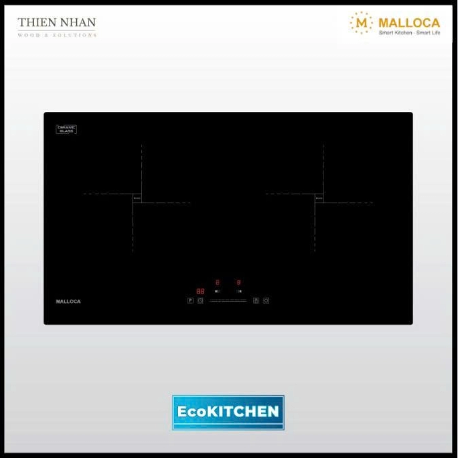 Bếp kính âm 2 từ MIH 732 ECO