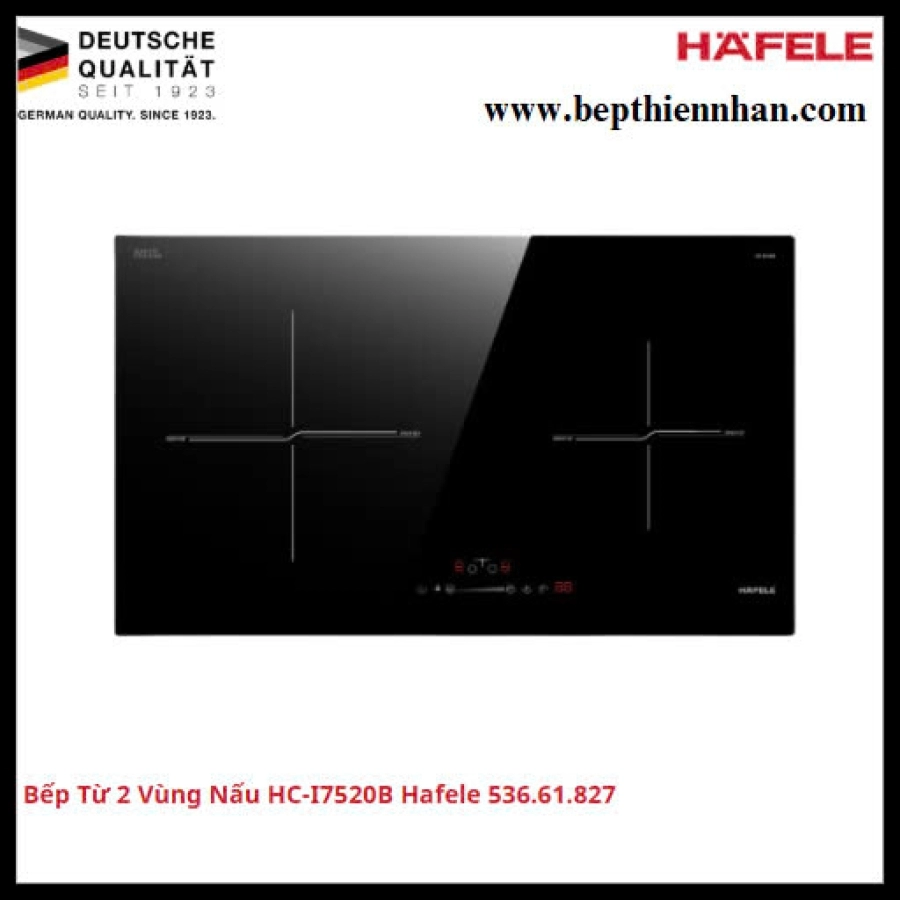 Bếp Từ 2 Vùng Nấu HC-I7520B Hafele 536.61.827