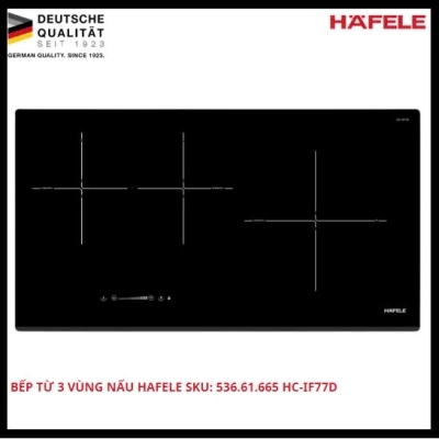 Bếp Từ 3 Vùng Nấu HC-IF77D Hafele SKU: 536.61.665