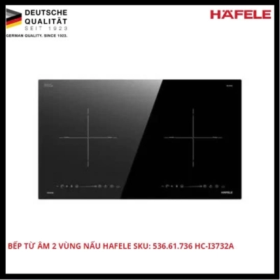 Bếp Từ Âm 2 Vùng Nấu HC-I3732A Hafele SKU: 536.61.736