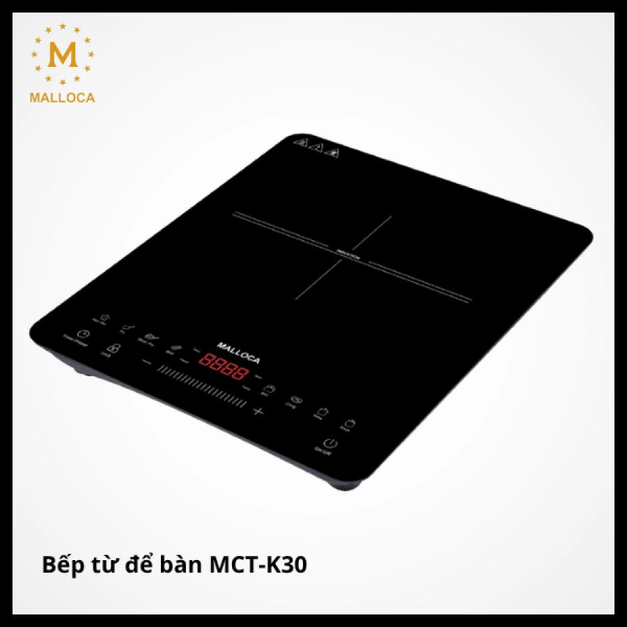 Bếp từ để bàn Malloca MCT-K30 Bếp từ để bàn Malloca MCT-K30