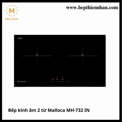 Bếp kính âm 2 từ Malloca MH-732 IN