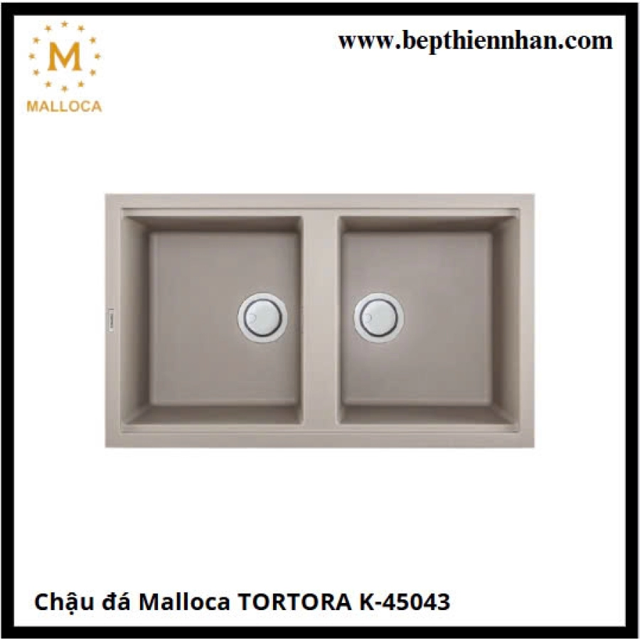Chậu đá Malloca TORTORA K-45043