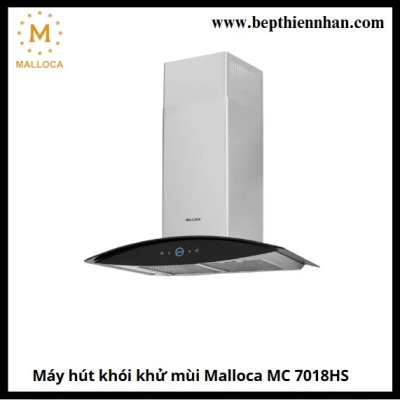 Máy hút khói khử mùi – áp tường Malloca MC 7018HS