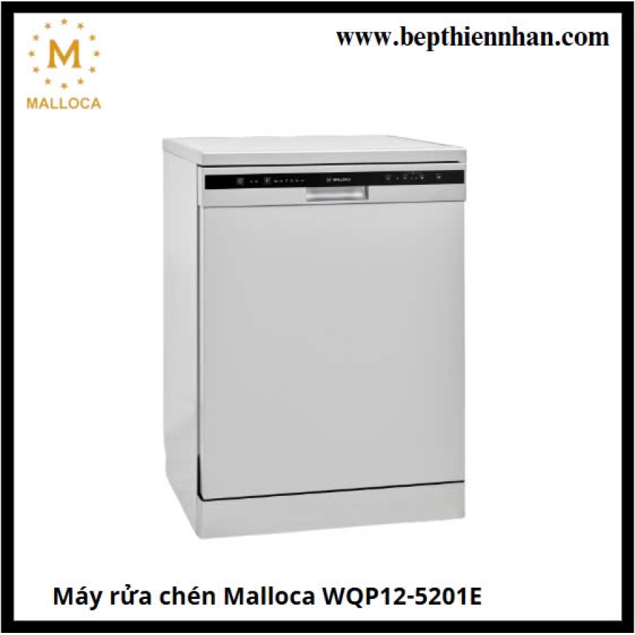 Máy rửa chén Malloca WQP12-5201E