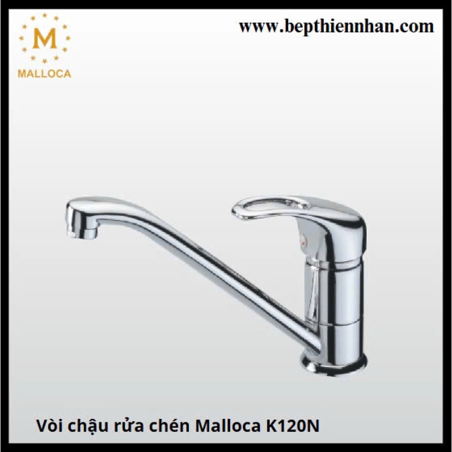 Vòi chậu rửa chén Malloca K120N